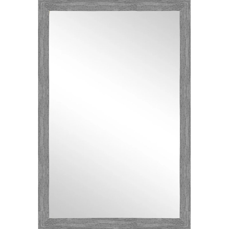 Miroir mural, gris