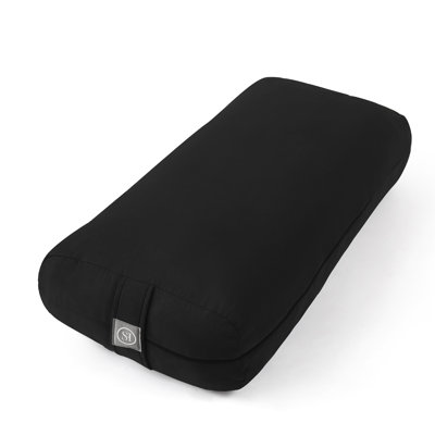 Coussin de méditation avec housse lavable et poignée de transport