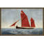 Set The Sea Rolling Print by Lillian August