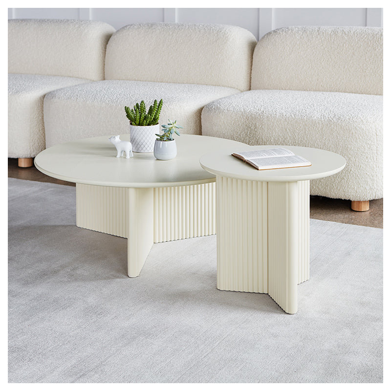 Odeon Coffee Table, Pearl