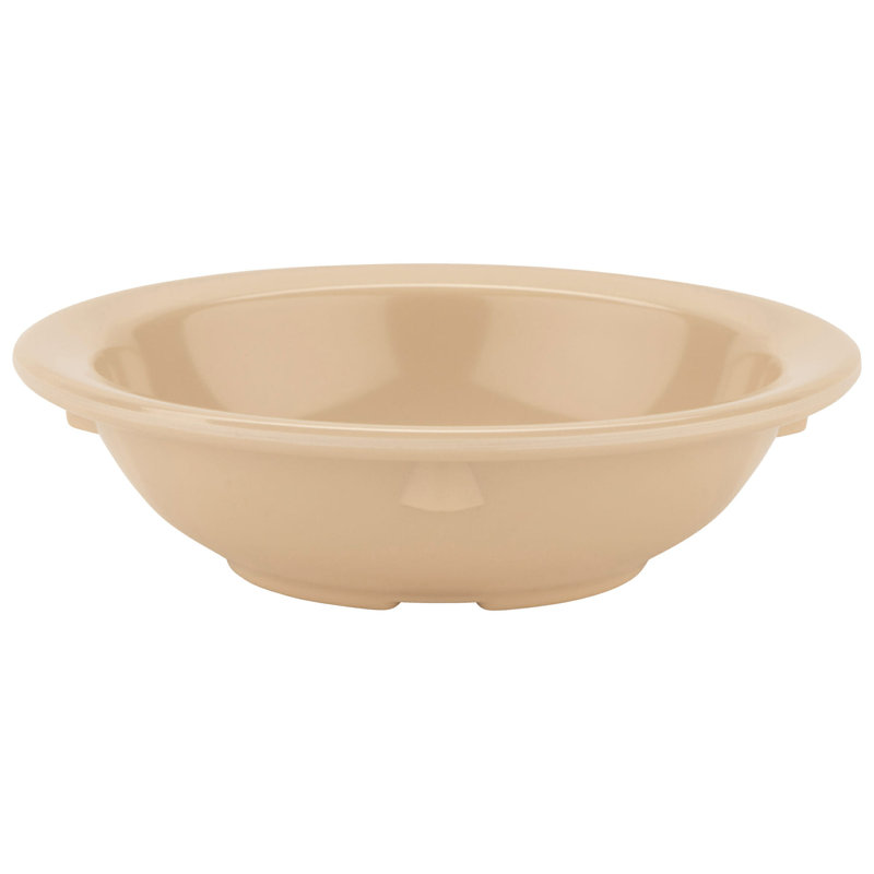 DN-335-T - 3,5 oz (Jante pleine 3,8 oz), bol à rebord de 4,25 po, profondeur de 1 po, Beige