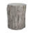 Tivaro Rustic Tree-Stump MGO Side Table