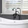 Glory 3 Handle Bathroom Clawfoot Tub Faucet with Diverter
