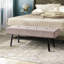 Banc rembourré 39,4 po Velours côtelé-1170711458