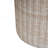 Outdoor/Indoor Lightweight Concrete Side Table,Travertine Finish