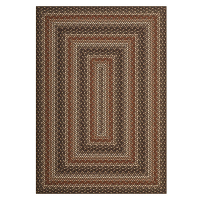 Outdoor Rug Non Slip Washable Rugs for Patio Ultra Easy Jute Rug Braided Print Indoor Thin Non-Shedding Living Room Rugs Stain-Resistant Casual Indoor Outside Carpet for Dining Room Office