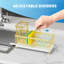 A-Stainless Steel Sink Sponge Holder, Countertop Mount, Space Saving And Durable-111195952-111195953