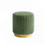 Tabouret d'appoint rond en acier inoxydable-2112272181