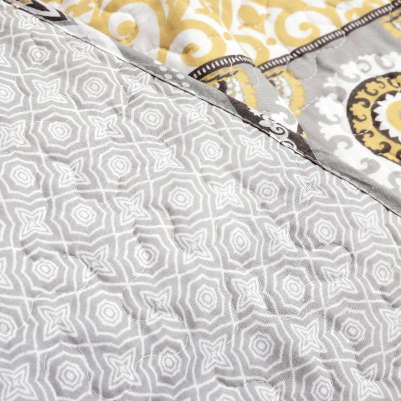 Lush Decor Nesco Stripe Reversible Cotton Throw Blanket