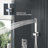 10" Chrome Ceiling Mount Rain Shower System with Handheld Spray and Pressure-Balanced Rough-In Valve-91339632