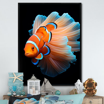 " Orange Clownfish Portrait I "