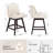Swivel Upholstered Counter Stool-1054537018