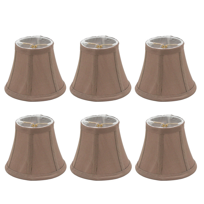 Abat-jour de lustre Dupioni Pure Silk, Taupe