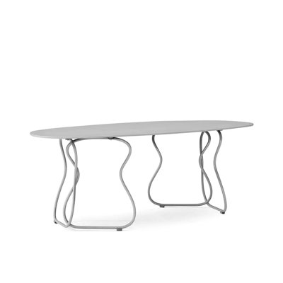 Trame Outdoor Oval Coffee Table