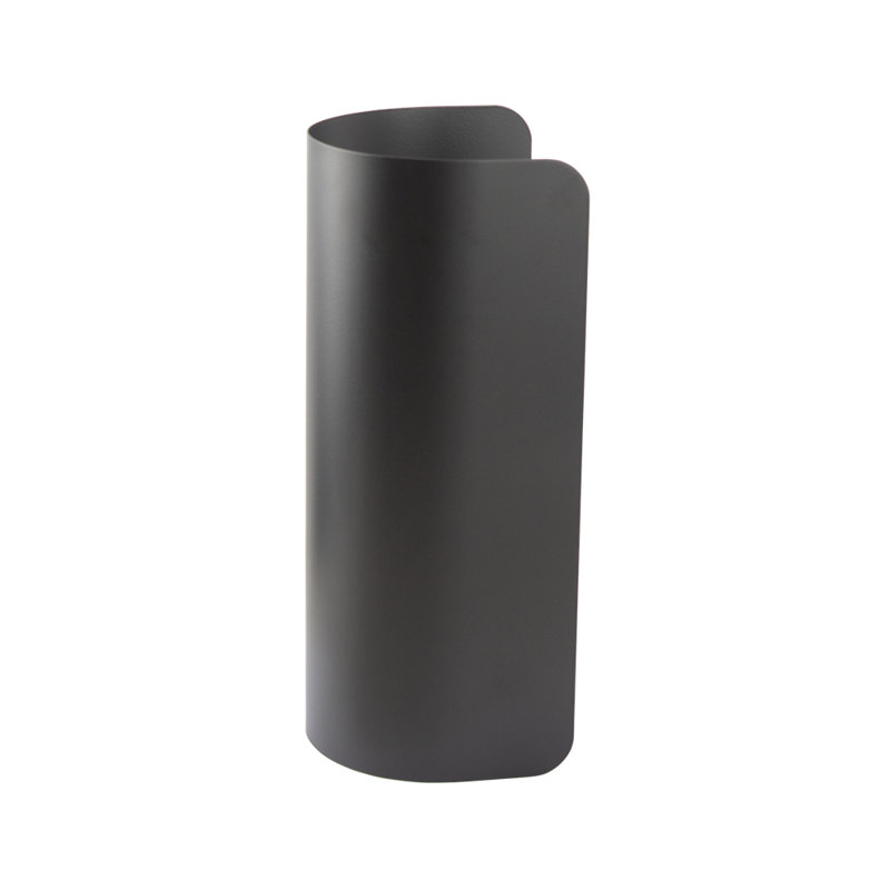 Shower Arm and Bath Panels, Matte Black