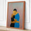Embrace in Colour Modern - Wrapped Canvas-1013884420-1013884540