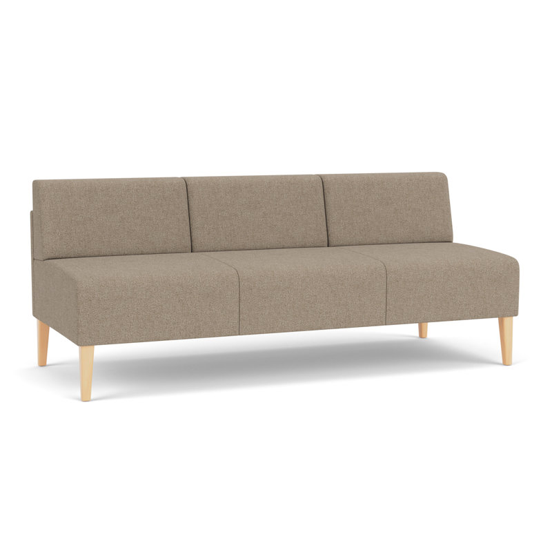Canapé sans accoudoirs Luxe Lounge, Bois naturel, Limon Archetype