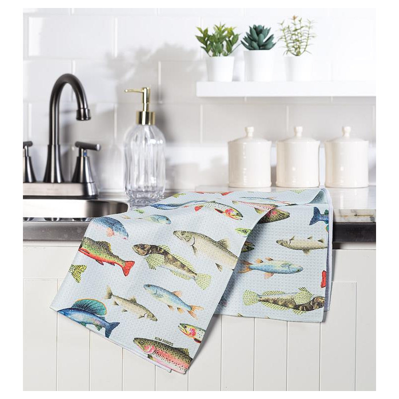 Freshwater Fish Kitchen Towel