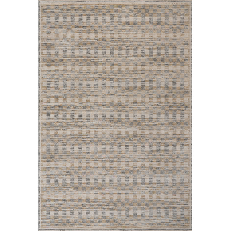 Odalisse Modern Geometric Rug, Rectangle 6'7" x 9'6"