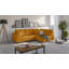 Corner Sofa And Footstool with Wooden Legs In Scandinavian Style Knutsford-58350949-58350951