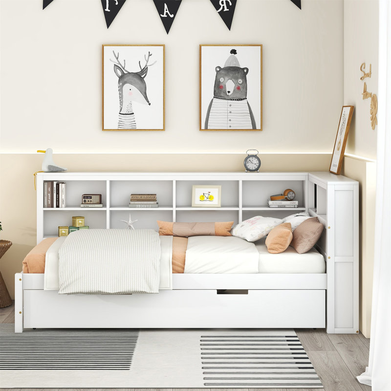 Burnadine Daybed, Twin, White