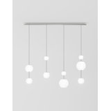 Oto Suspension Lin Smoky Striped Mirrored Steel G9 Ul