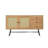 Modern Scandinavian Console Table with Metal Legs, 63.0 x 35.4 x 15.7 inches | 100% Melamine Coated Chipboard, 30.0 in Legs | Stylish Brown Finish, Durable & Sleek Design for Living Room & Entryway Decor-1694031711
