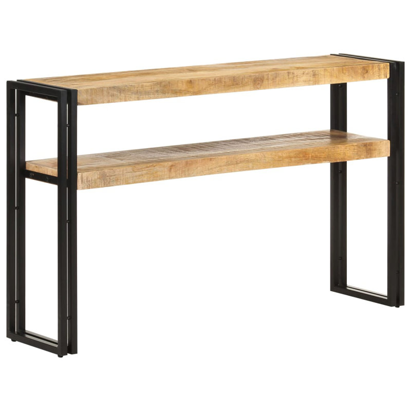 Cofer Solid Wood Top Console Table, 75 H x 120 W x 30 D cm