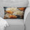 Chrysanthemums Autumn Gold Showcases - Chrysanthemums Printed Throw Pillow