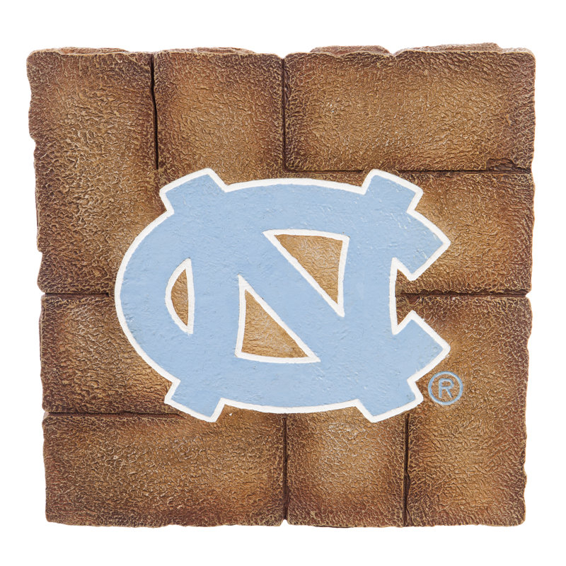 Weather Resistant Plastic Sports Stepping Stone, University of North Carolina, Chapel Hill