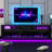 Fireplace TV Stand for TVs Up to 65" with 52" Electric Fireplace, TV Console for The Living Room, LED Light Entertainment Center, Storage Cabinet, Media Console Table-876861063-876861057
