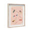 Oliver Gal Floating Color Blocks in Pink Abstract - Luxury Shadowbox Framed Wall Art-120701210-120701221