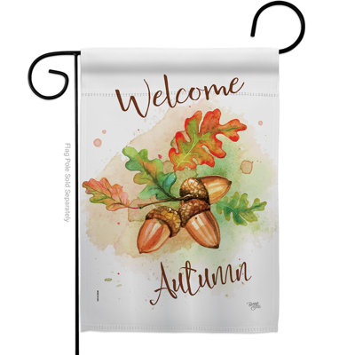 Drapeau de jardin décoratif en polyester 19 x 13 po Impressions