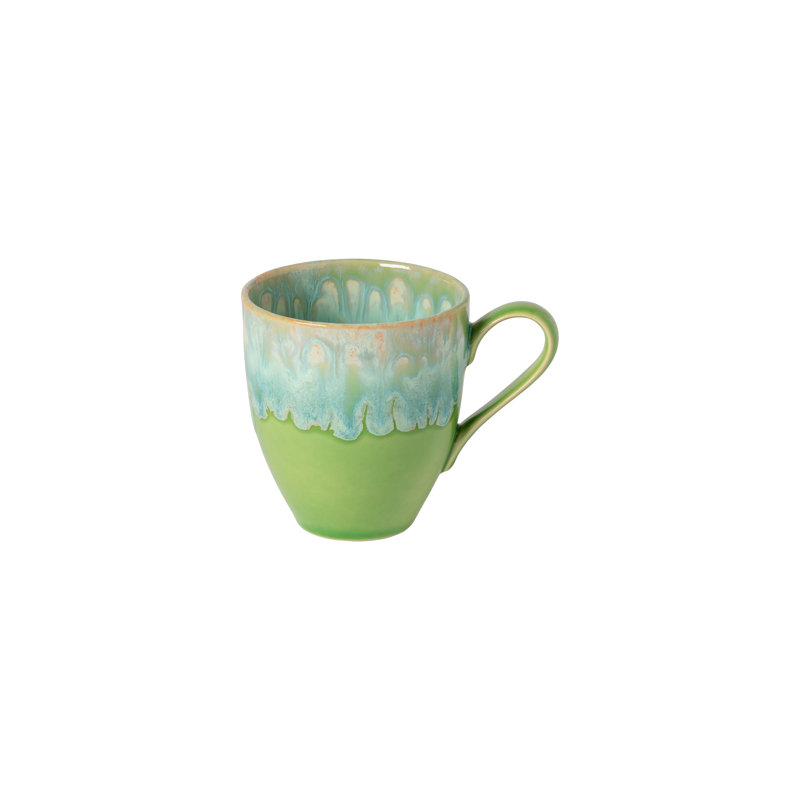 Taormina Stoneware Coffee Mug, Green