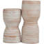 Elverie 2 Piece Ceramic Tabletop Pillar Set