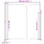 Vidaxl Retractable Side Awning-130477222-130477231