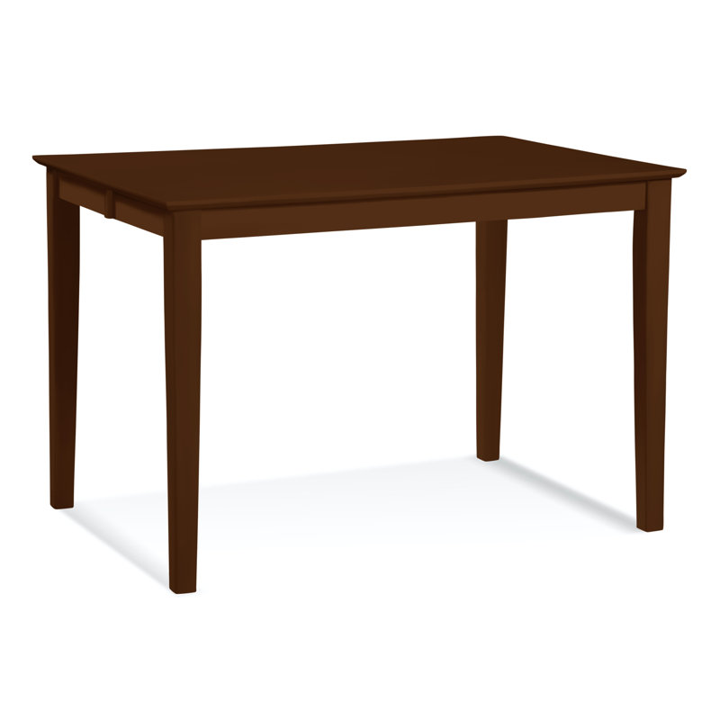 Hues Solid Wood Dining Table, Coffee