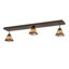 Sierra Prairie Mission 3 - Light Semi Flush Mount