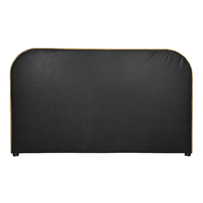 Agi Polyester Velvet Bed, Camel, Queen, Queen, Camel