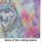 Hippie Animal Wolf Glass Cutting Board