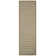 Nonatum Natural Fiber Sisal Pile Striped Rug