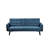 Space-Saving Convertible Sofa Bed with Built-In Table