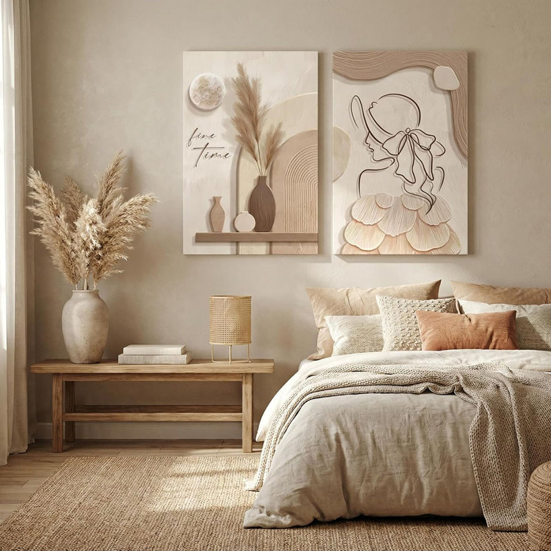 2 Piece Wrapped Canvas Print