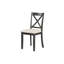 Ensemble de table à manger moderne 5 pièces, en bois massif, élégant pour la cuisine