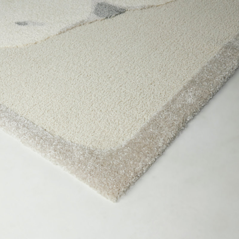 Tapis crème Aldora, Rectangle 4 pi 4 po x 6 pi