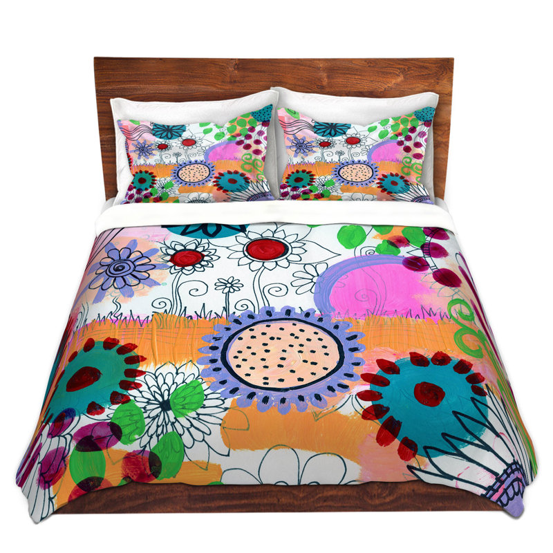 Ensemble de housse de couette mordant ii, 1 housse de couette grand + 2 taies standards