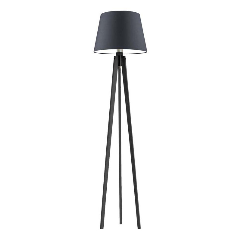 Araby 158cm Tripod Floor Lamp, Grey, Black