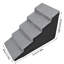 Escalier pour chien anti-dérapant 3/4 niveaux en mousse souple pour rampe pour canapé-lit haut pour vieux chiens-662537547