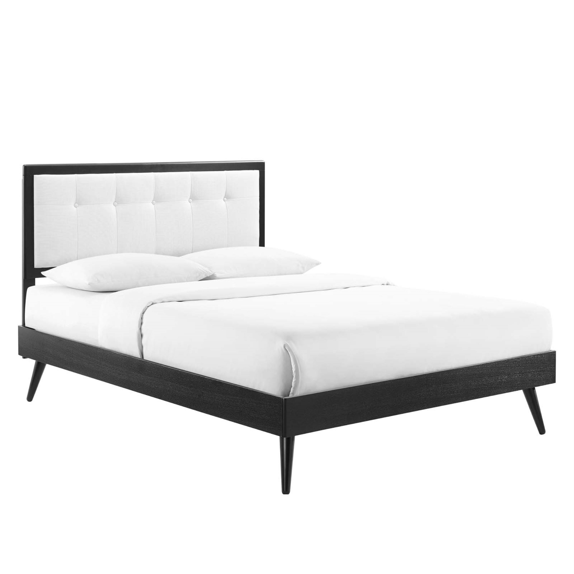 Modway Willow Queen Wood Platform Bed With Splayed Legs by Modway Wayfair