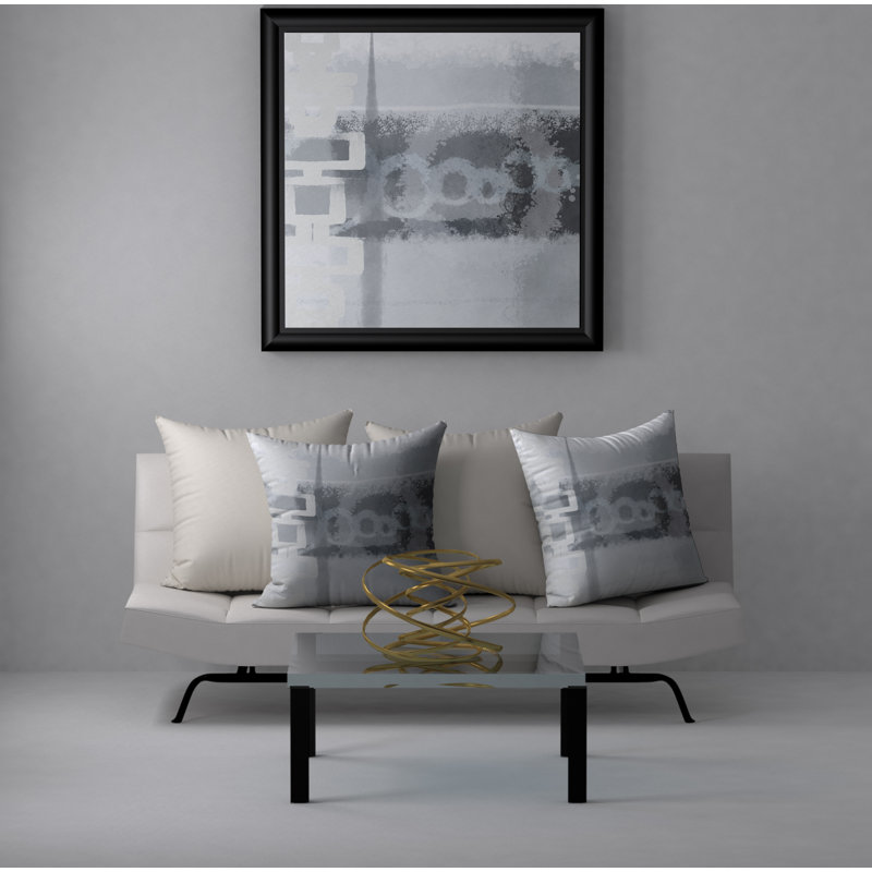 Reversible Throw Pillow, 24" x 24"